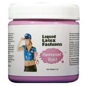  Ammonia Free Liquid Latex Body Paint   4oz Fluorescent 