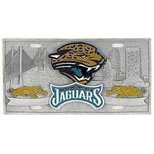    Jacksonville Jaguars   3D NFL License Plate