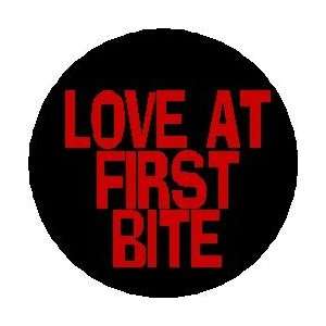  LOVE AT FIRST BITE 1.25 Magnet ~ Vampire 