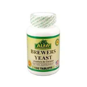  Alfa Vitamins Brewers Yeast 300 mg 100 tabs Energy Immune 