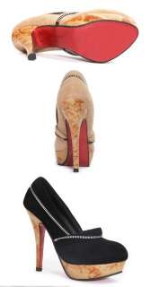 Elegant Ladie Count Shoes Platforms&Wedges Pump High Heel Shoes Us4 9 