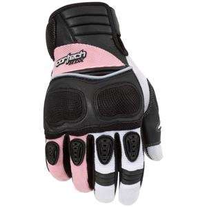  Tour Master Womens HDX Gloves   Medium/Pink Automotive