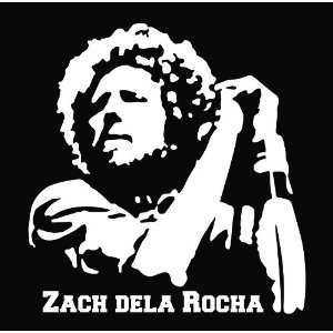   Rocha Rage Against the Machine Die Cut Vinyl Decal Sticker 5.5 White