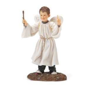  Mama Says Conductor Angel Figure   Nativity Collection 