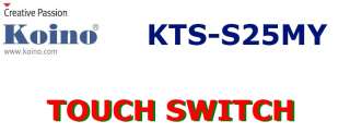 KOINO Touch switch / Momentary touch switch KTS S25MY X 5pcs SET 