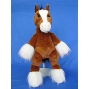  King Clydesdale Horse 16.5  Make Your Own Stuffed Animal 