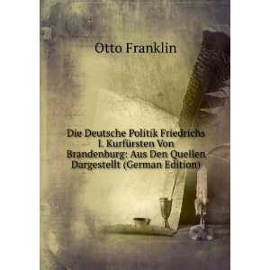   : Aus Den Quellen Dargestellt (German Edition): Otto Franklin: Books