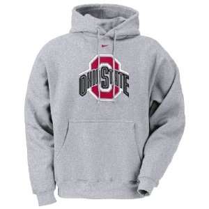    Ohio State Buckeyes Nike Classic Grey Logo Hoody