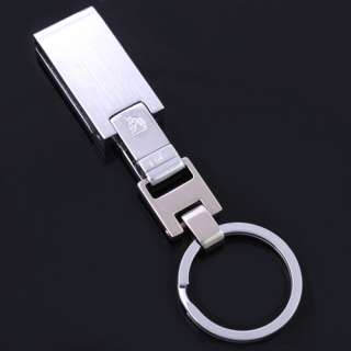   Fashion Silver Bronzed Key Chain Ring Belt Keeper Fob Gift S014  