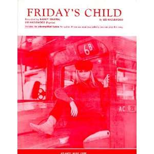   Sinatra.Fridays Child.Sheet Music. Lee Hazlewood Books