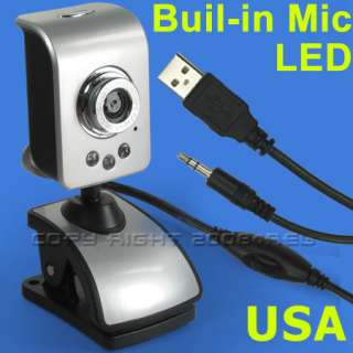 PC Laptop USB 16 Mega HD Webcam Video Camera+Microphone  
