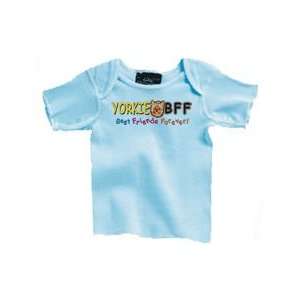  Yorkie B.F.F. Infant Lap Shoulder Shirt Baby
