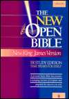   Open Bible New King James Version (NKJV), burgundy 