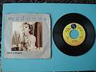 Promo Like a Virgin W/ Picture Sleeve TESTED Madonna 45 RPM Sire 7 