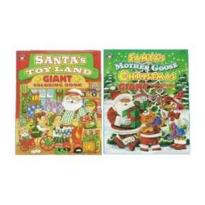  Jumbo Christmas Coloring Books  14 x 11 Case Pack 72 