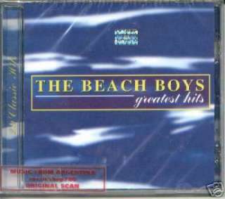 THE BEACH BOYS, GREATEST HITS. IN ENGLISH. FACTORY SEALED CD.