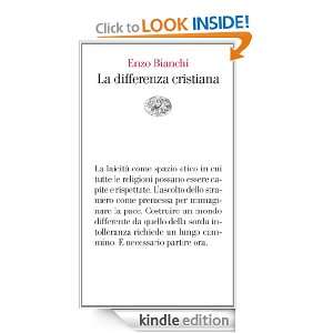 La differenza cristiana (Vele) (Italian Edition) Enzo Bianchi  