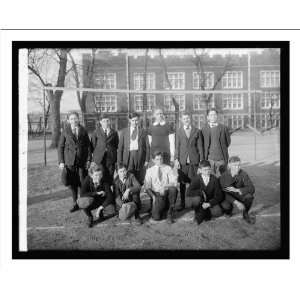 Historic Print (M) Price School soccer team, 1920