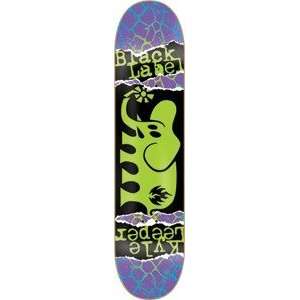 Black Label Kyle Leeper Blacklight Wild Ones Skateboard 