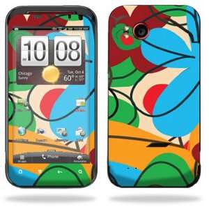   LTE Verizon Cell Phone Skins Funky Flowers: Cell Phones & Accessories