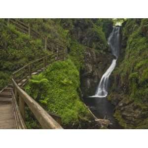Larach Waterfall, Glenariff Country Park Near Waterfoot, County Antrim 