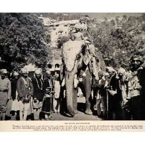  1938 Print India Rajasthan Wedding Ceremony Prince 