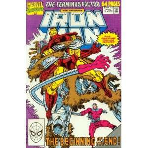  Iron Man Annual #11 1990 the Beginning of the End Books