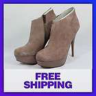 Steve Madden Womens Chelseey Blush Suede Ankle Boot   