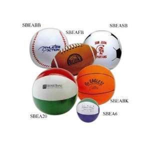    Football   Inflatable sporty beach balls, 16.: Sports & Outdoors