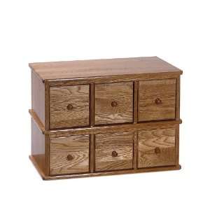  Multimedia Storage Cabinet with Apothecary Style in Oak 
