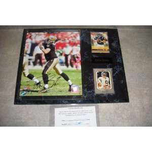   Autographed New Orleans Saints Wall Plaque w/ COA: Everything Else