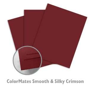  ColorMates Smooth & Silky Crimson Cardstock   250/Package 