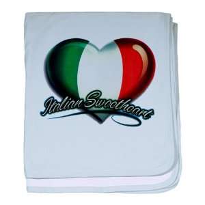   Baby Blanket Sky Blue Italian Sweetheart Italy Flag 