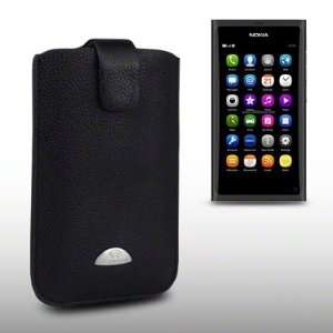 NOKIA N9 TERRAPIN GENUINE LEATHER POCKET CASE BY CELLAPOD CASES WITH 
