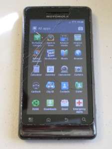 Motorola Droid 2 A955 Verizon CLEAN ESN Touch Android 3G   CRACKED 