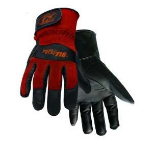  Steiner 0262X SPS Ironflex TIG Gloves, Black Premium Grain 