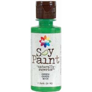  Delta Soy Paint 2 oz. bottles green grass: Home & Kitchen
