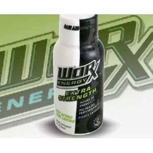 Worx Energy Extra Strength Formula Supplement Drink 2 oz Bottle  12 