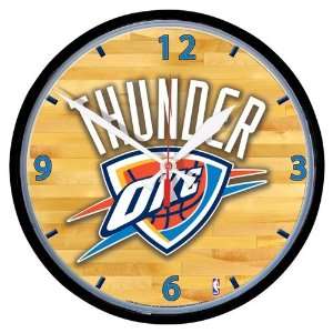  NBA Oklahoma City Thunder Clock Logo: Home & Kitchen