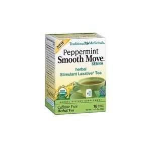 Traditional Medicinals Herbal Smooth Move Peppermint Tea 1 Box:  