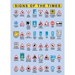  Signs Of The Times Uk, Architectural Elements Wall Poster 