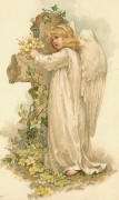 Victorian ANGELS FAIRIES CD vintage images fairy tale art nursery 
