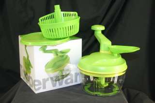 Tupperware Time Savers Quick Chef Pro System *SLICER, DICER, CHOPPER 