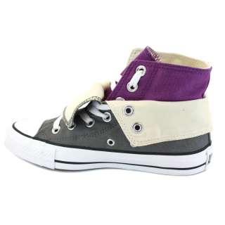 Converse All Star 2 Fold Hi Canvas Trainers 127999C Charcoal  
