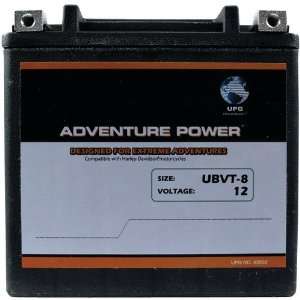   UBVT 8, SEALED AGM V TWIN POWER SPORTS BATTERY   42030: Electronics