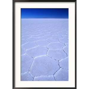  Polygonal Patterns on Salt Flats, Salar De Uyuni, Potosi 