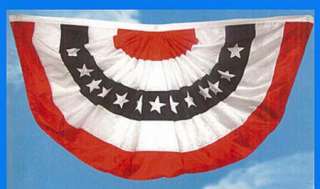 AMERICAN FLAG SWAG BUNTING BANNER 3 x 6  