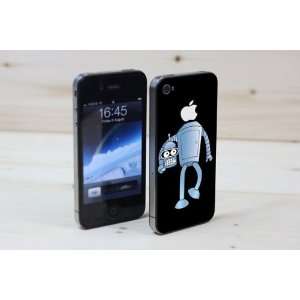  Robot   iPhone 4 Decal Art Sticker Skin Protector: Cell 
