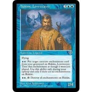  Hakim, Loreweaver (Magic the Gathering : Mirage Rare 
