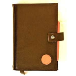   Dual AA Big Book 12&12 Medal Holder Cover Brown